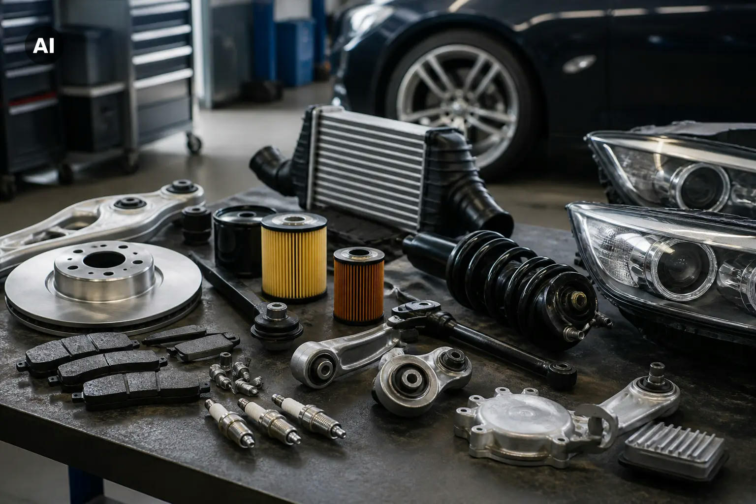Udvalg af BMW reservedele til den passionerede bilentusiast