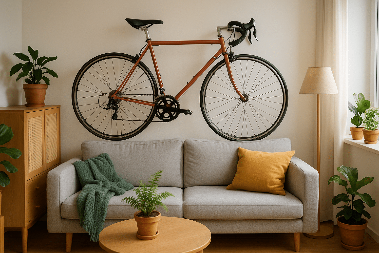 Gør dit hjem livligere med en cykel